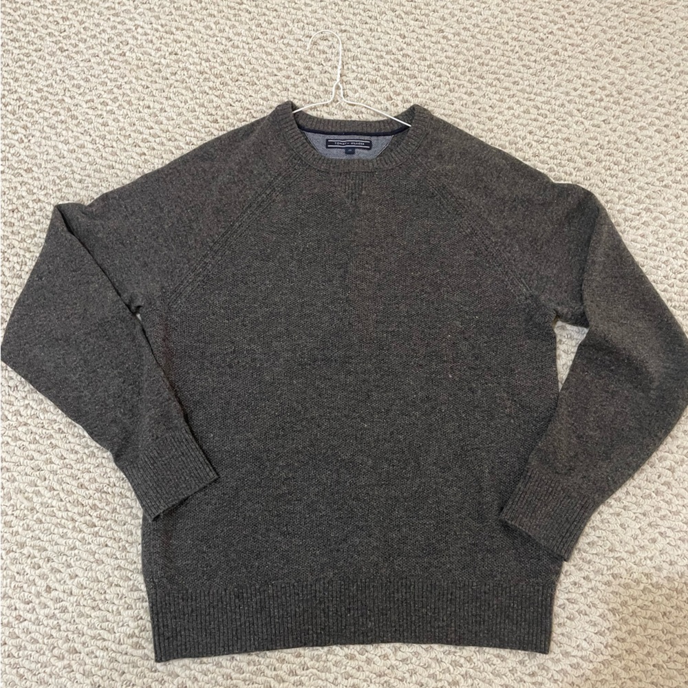 Mens tommy grey sweater size M